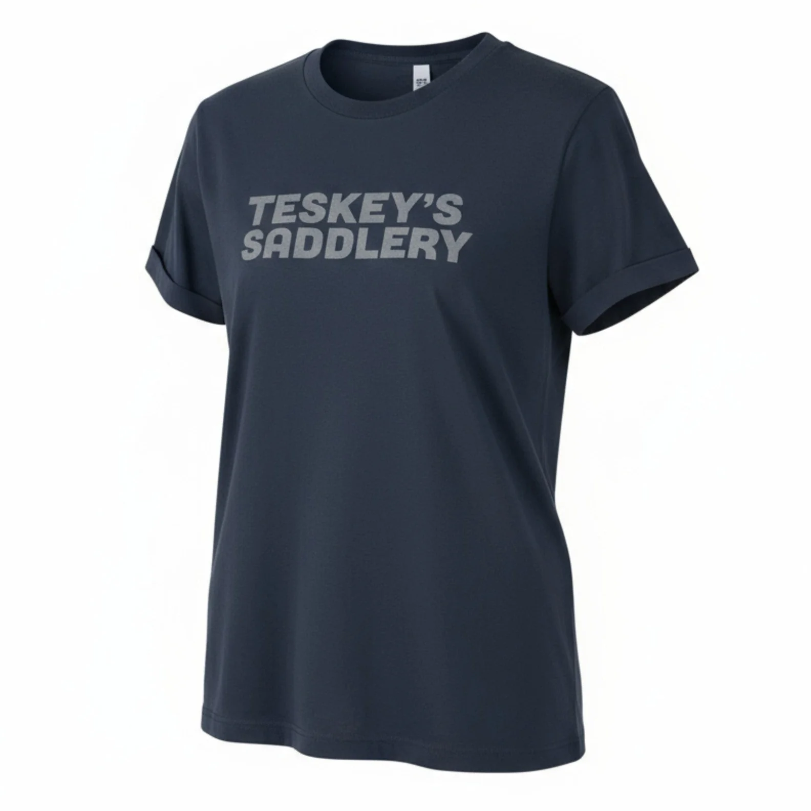 Teskey's Local Saddle Shop Tee - Indigo - Image 2