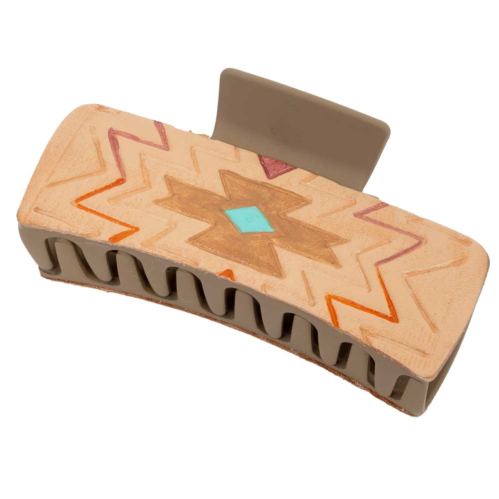 McIntire Saddlery Hair Clip - Rio Grande Aztec