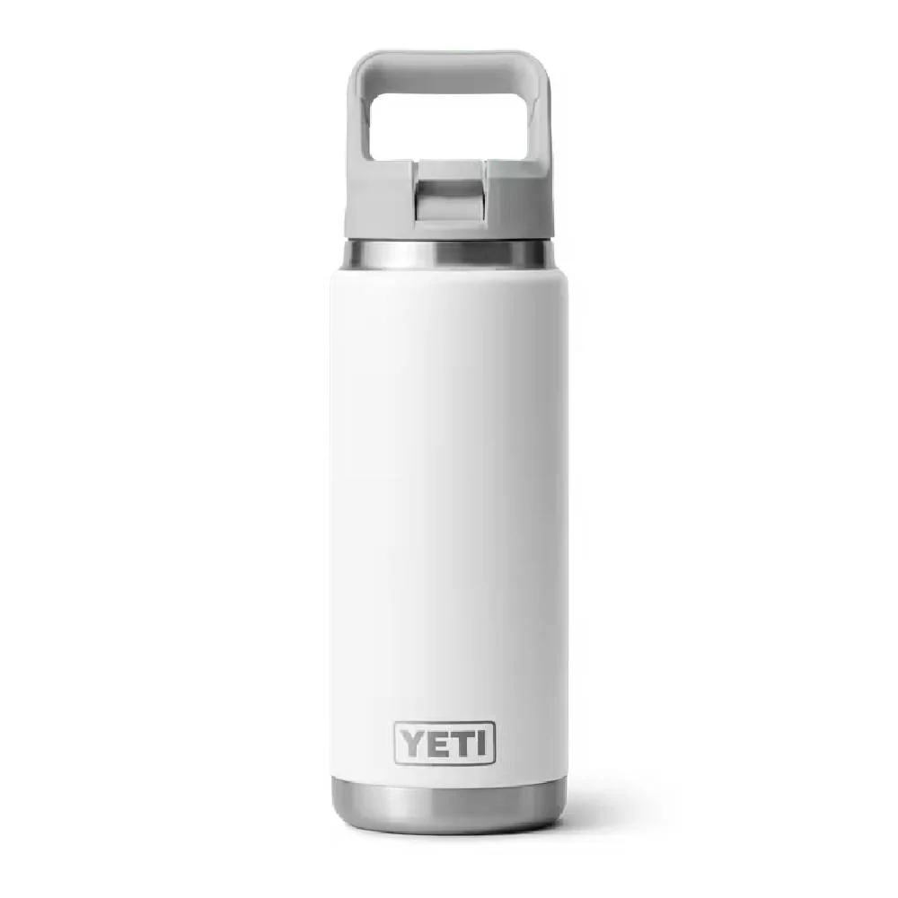 Yeti Rambler 26oz C Straw Bottle - White