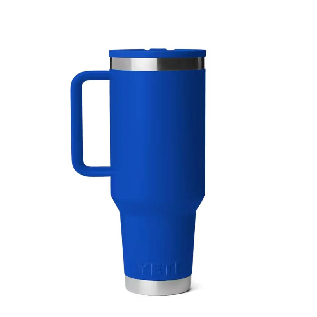 Yeti Rambler 40oz Travel Color Match Straw Lid - Royal Blue - Image 2