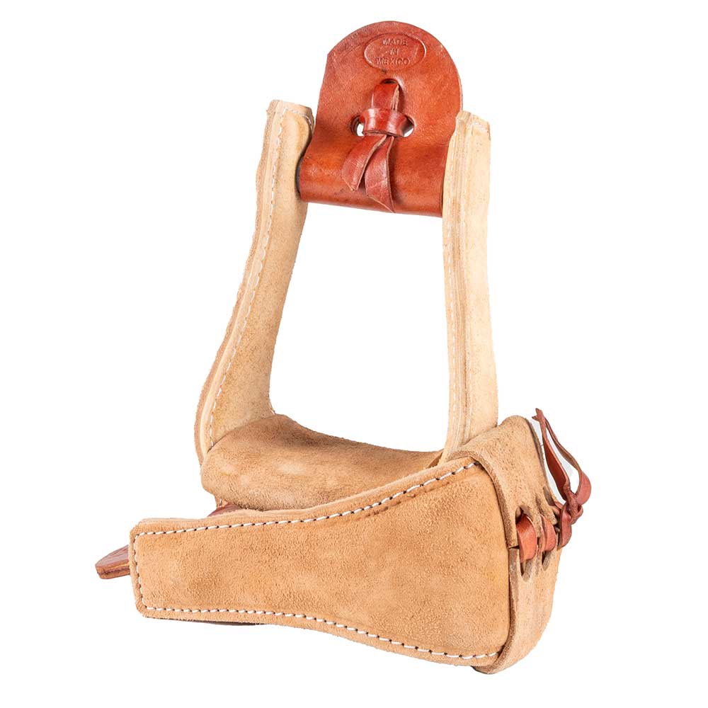 Teskey's 5" Roper Overshoe Stirrups - Image 2