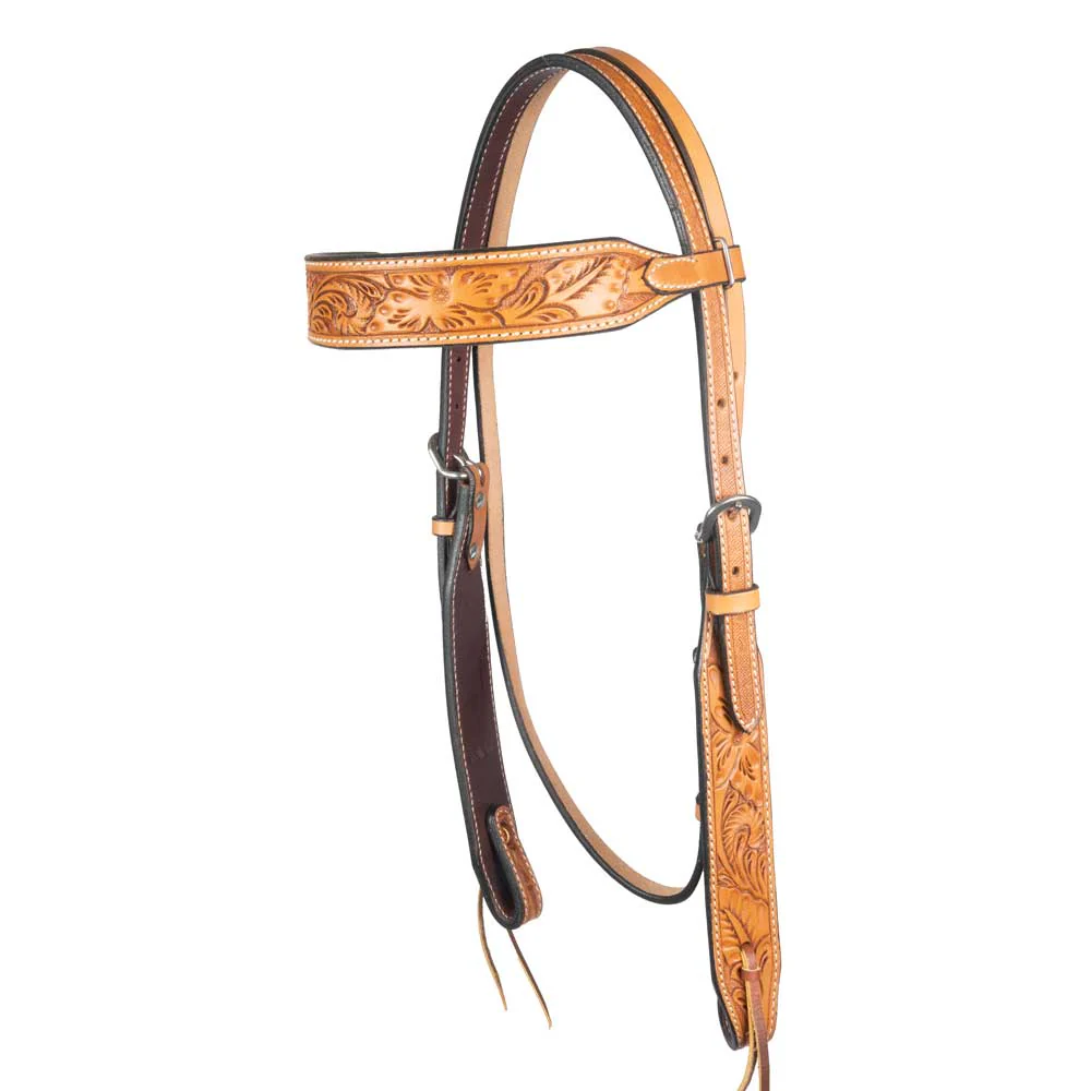 NEW Teskey's Floral Argentinian Browband Headstall - Your Choice - Image 2