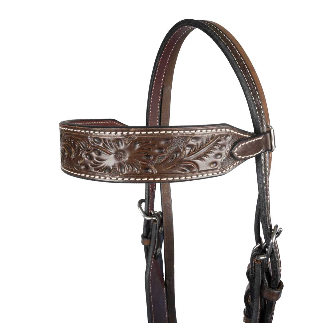 NEW Teskey's Floral Argentinian Browband Headstall - Your Choice - Image 5