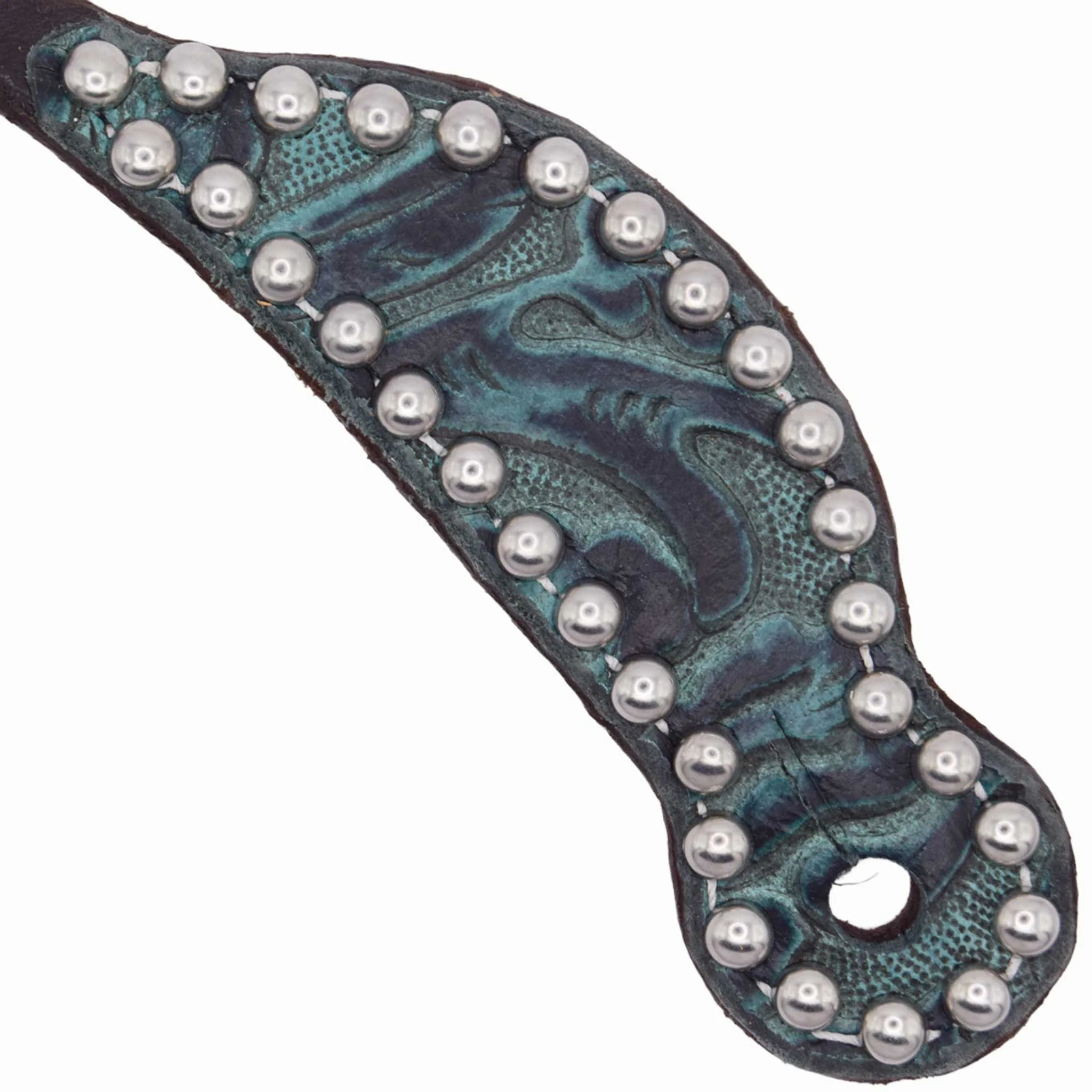 Teskey's Youth Chocolate Western Spur Straps - Image 7