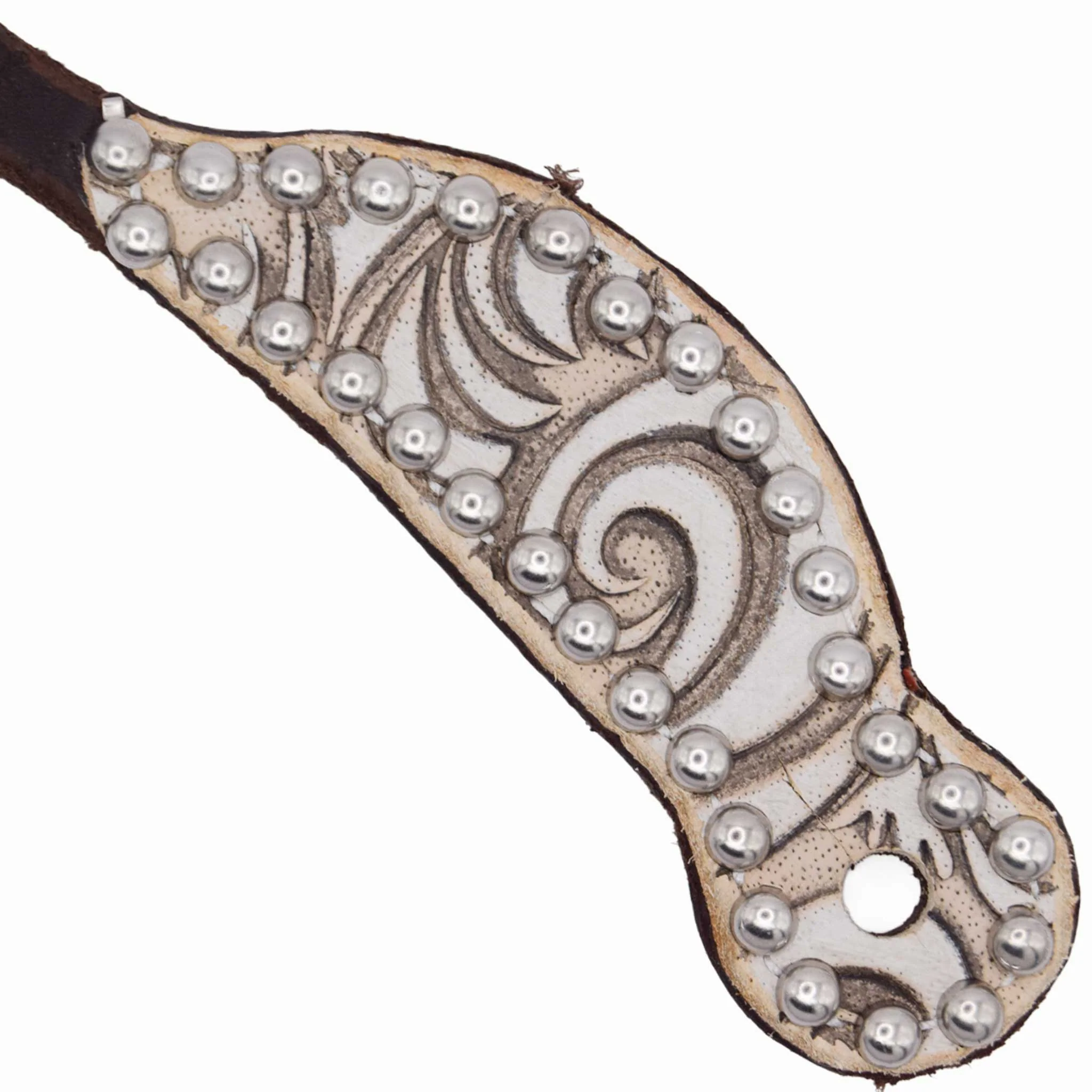 Teskey's Youth Chocolate Western Spur Straps - Image 8