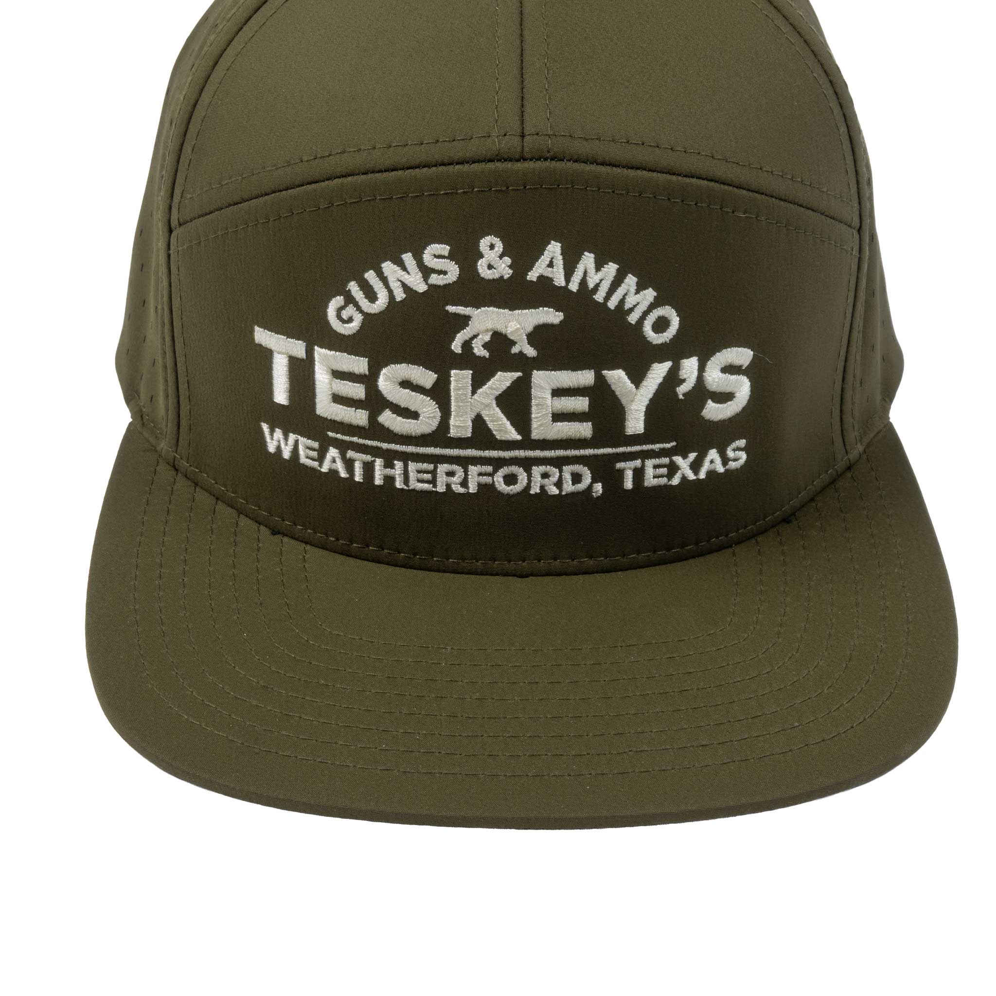 Teskey's Gun & Ammo Pointer Cap - Moss Green - Image 2