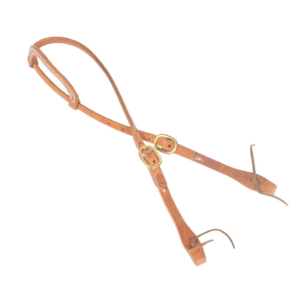 Teskey's One Ear Headstall w/Brass Hardware