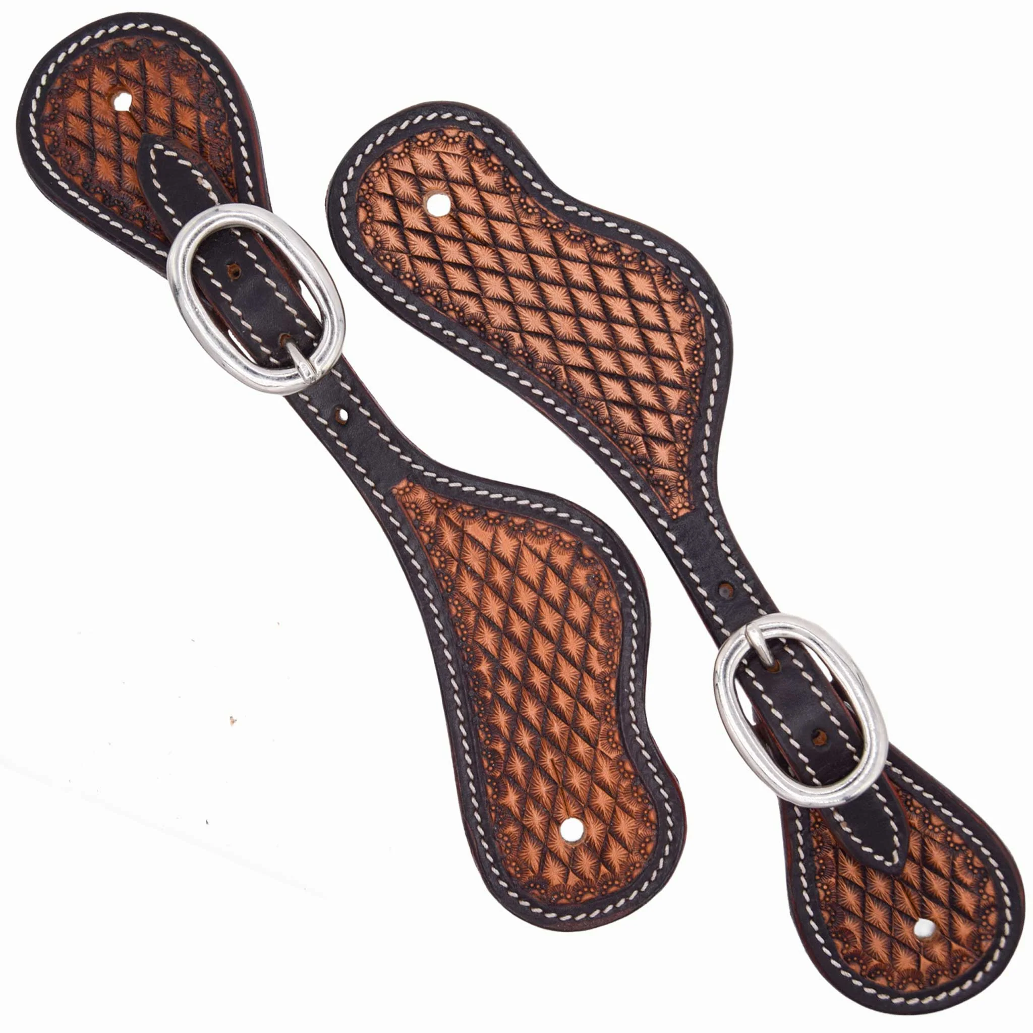 Teskey's Sunburst Diamond Spur Straps - Image 3