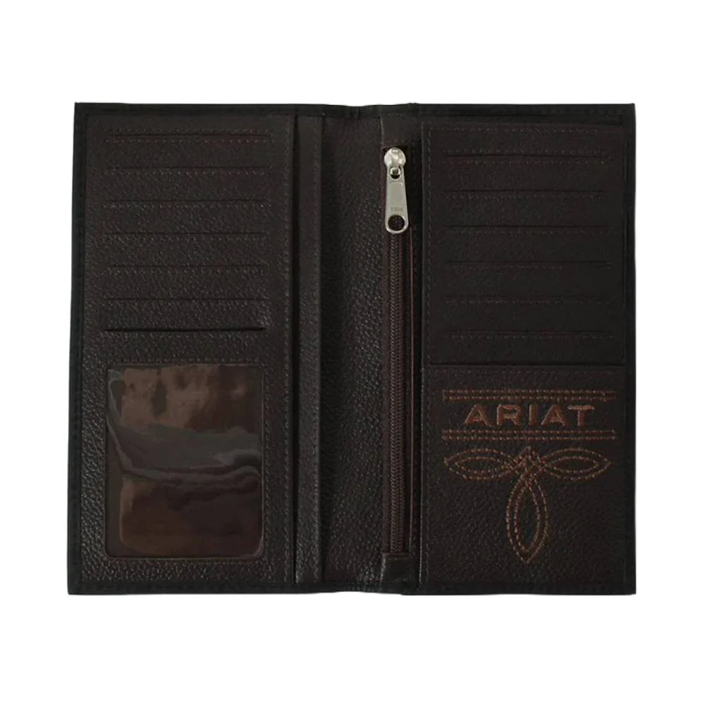 Ariat Embossed Logo Rodeo Wallet - Image 2