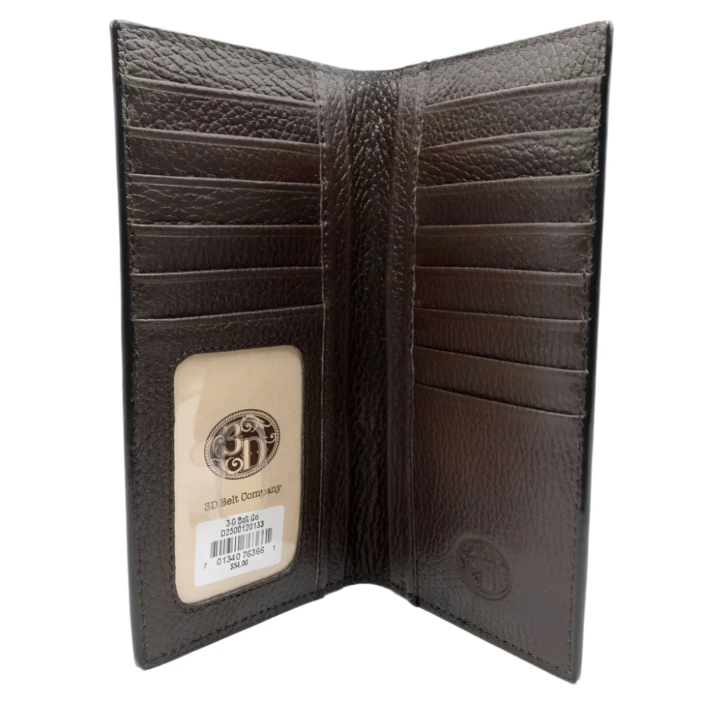 3D Floral Embossed Rodeo Wallet - Image 2