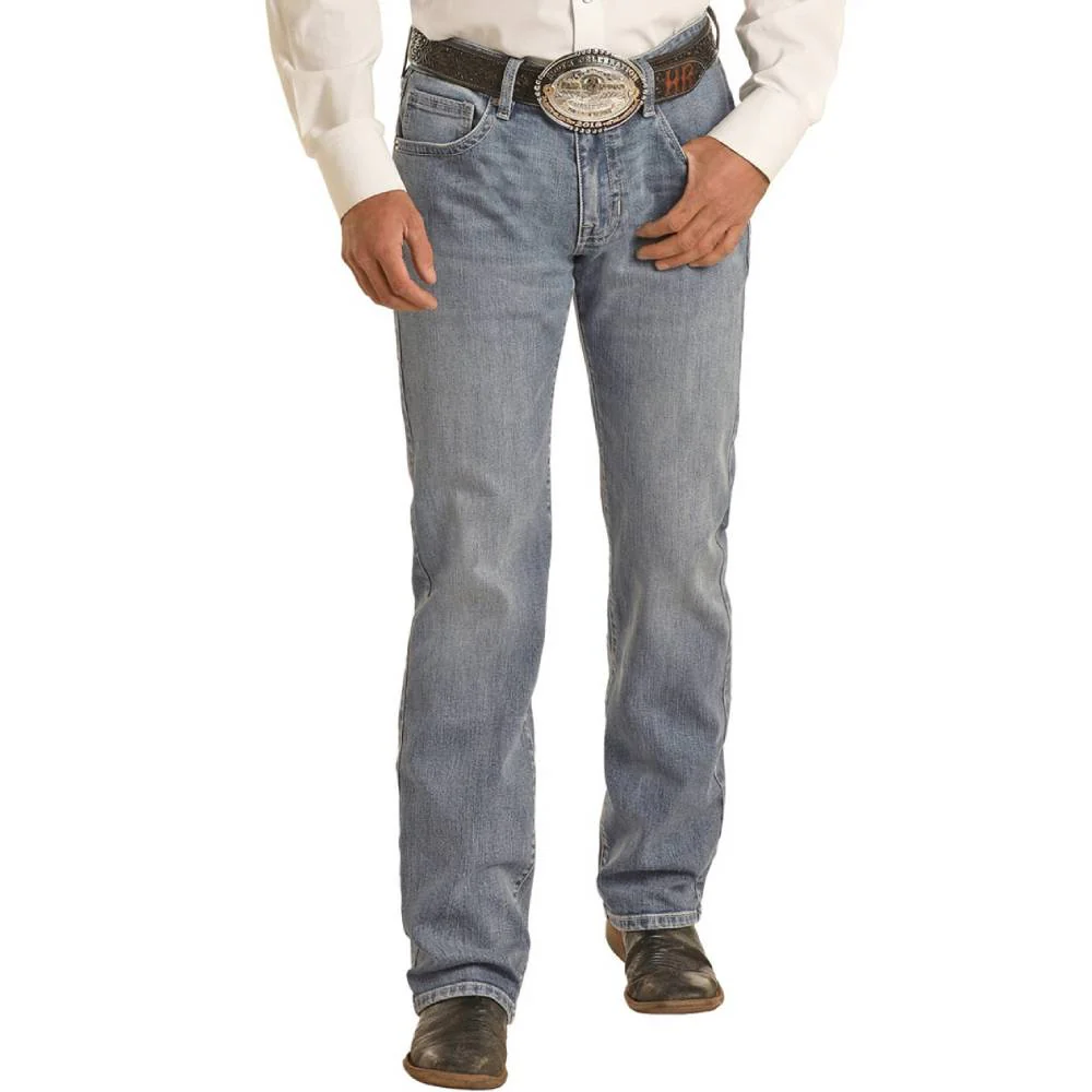 Rock & Roll Denim Men's V46 Pistol Stackable Bootcut - Image 3