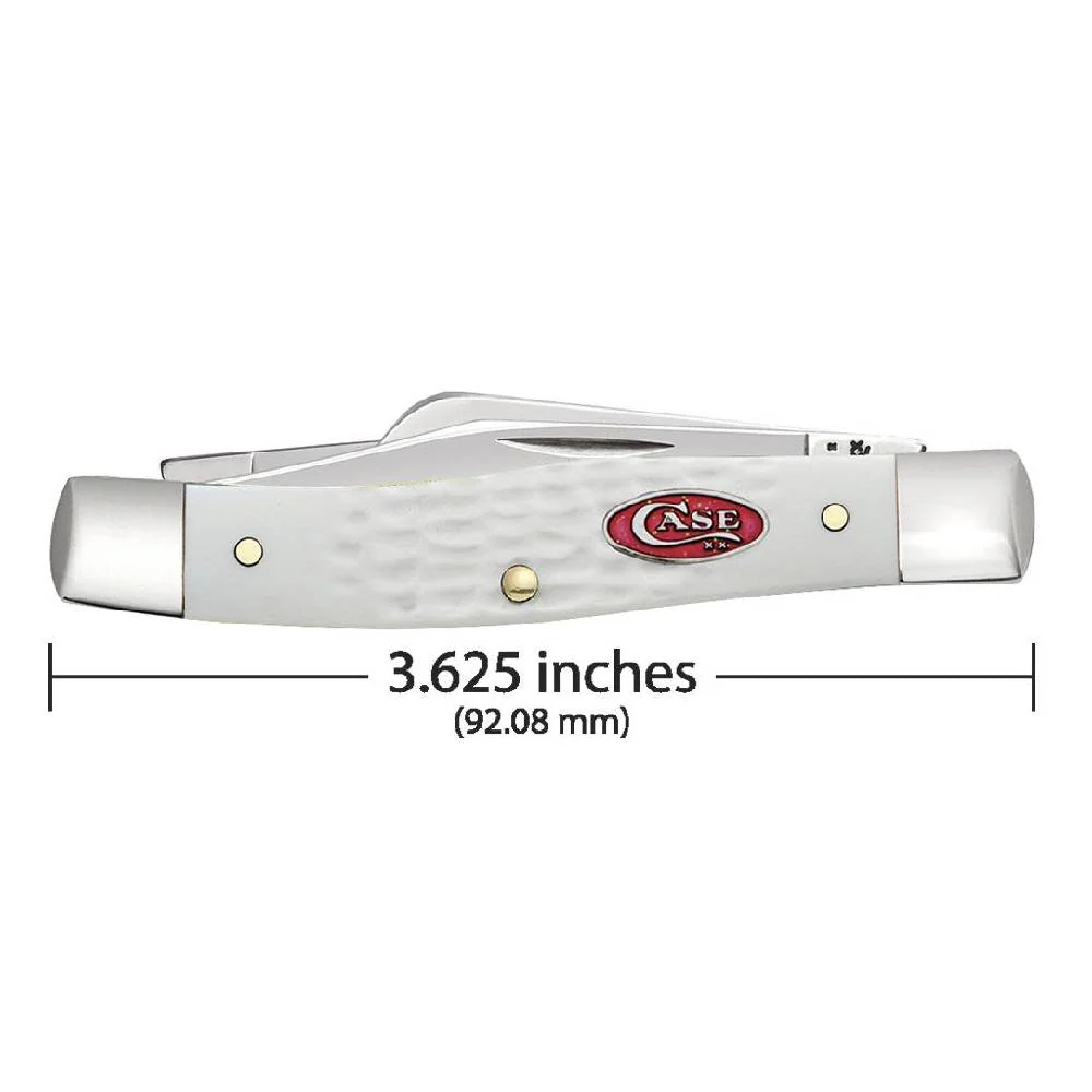 Case SparXX™ White Jigged Synthetic Medium Stockman - Image 2