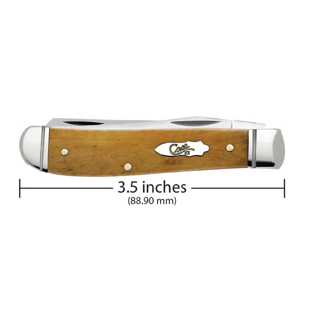 Case Smooth Antique Bone Mini Trapper - Image 2