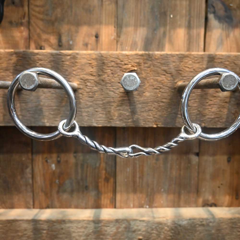 Cow Horse Supply DL Twist - O-Ring Snaffle Bit - Image 2