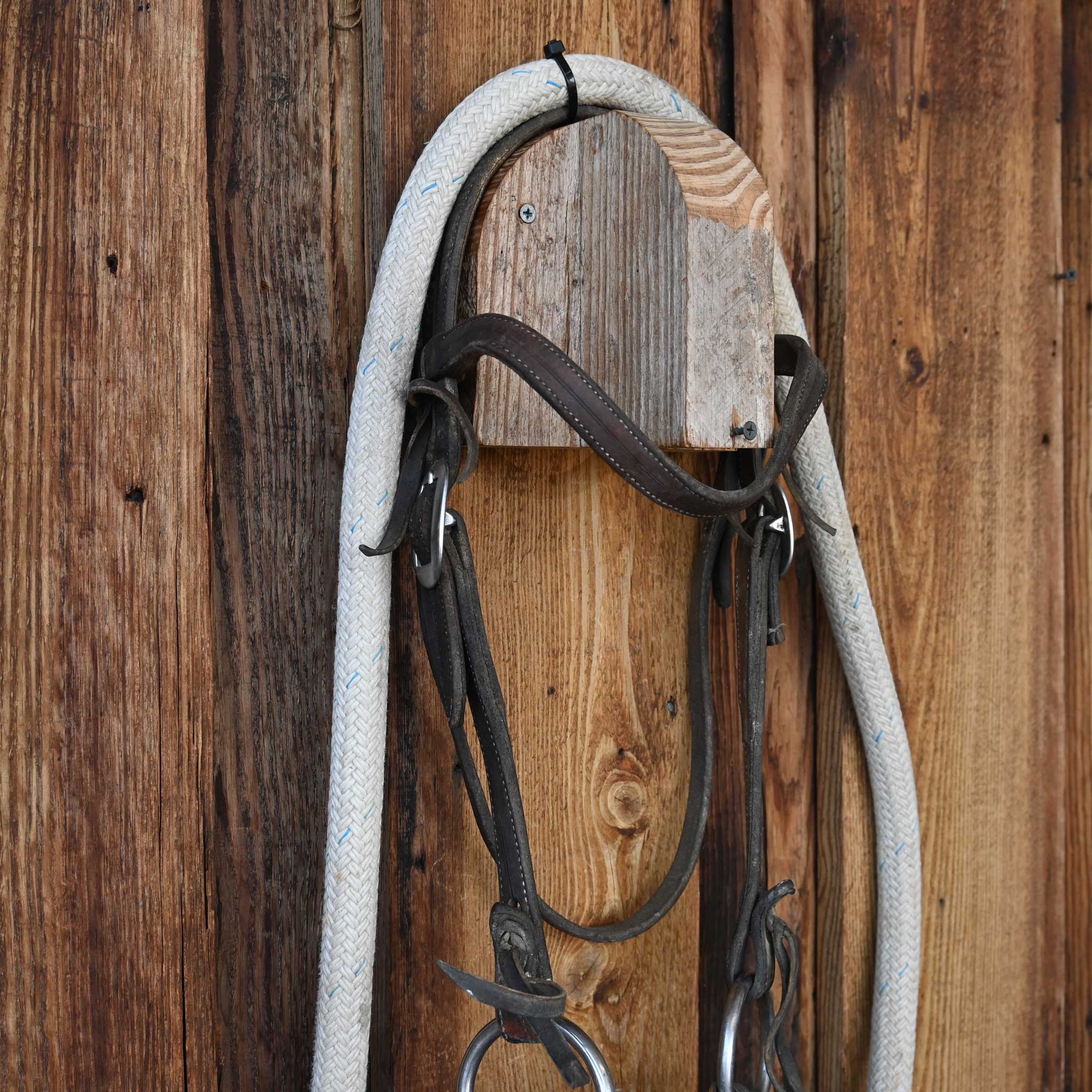 Cow Horse Supply O-Ring Twisted Wire Snaffle Bridle Rig w/String Martingale - Image 3