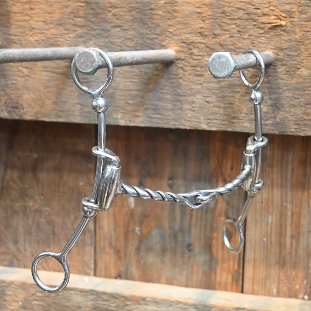 CHS Sliding Gag DL Twis Snaffle Bit
