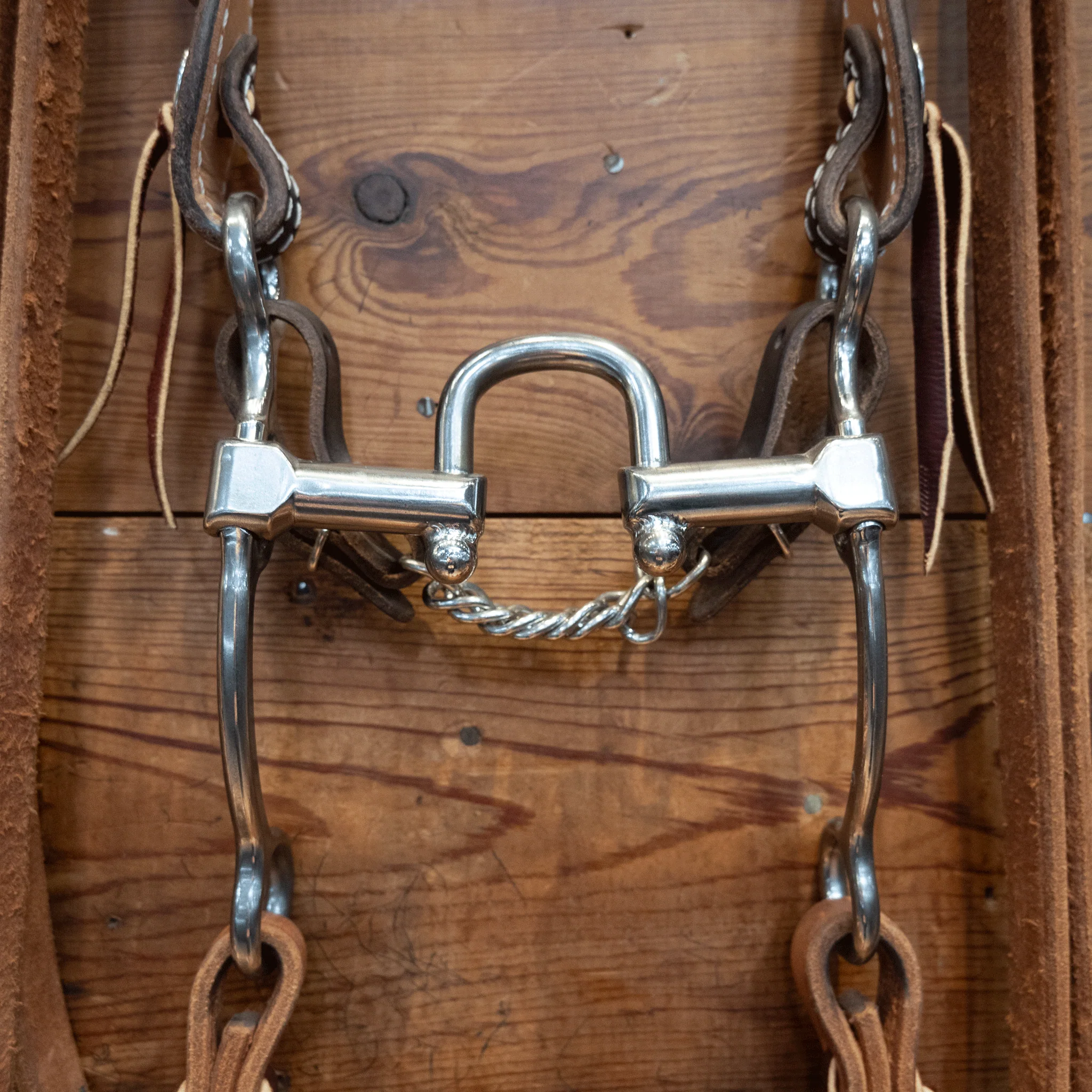 Cow Horse Supply "LB" Correction w/ Full Drop Bridle Rig - Image 2