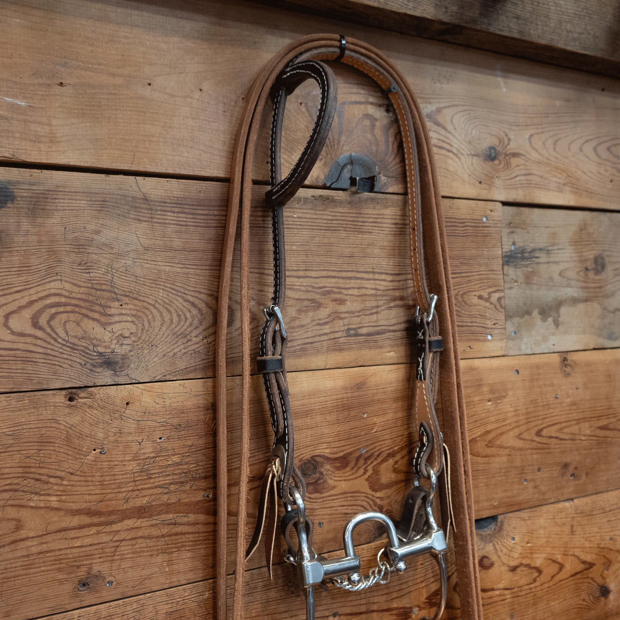 Cow Horse Supply "LB" Correction w/ Full Drop Bridle Rig - Image 3