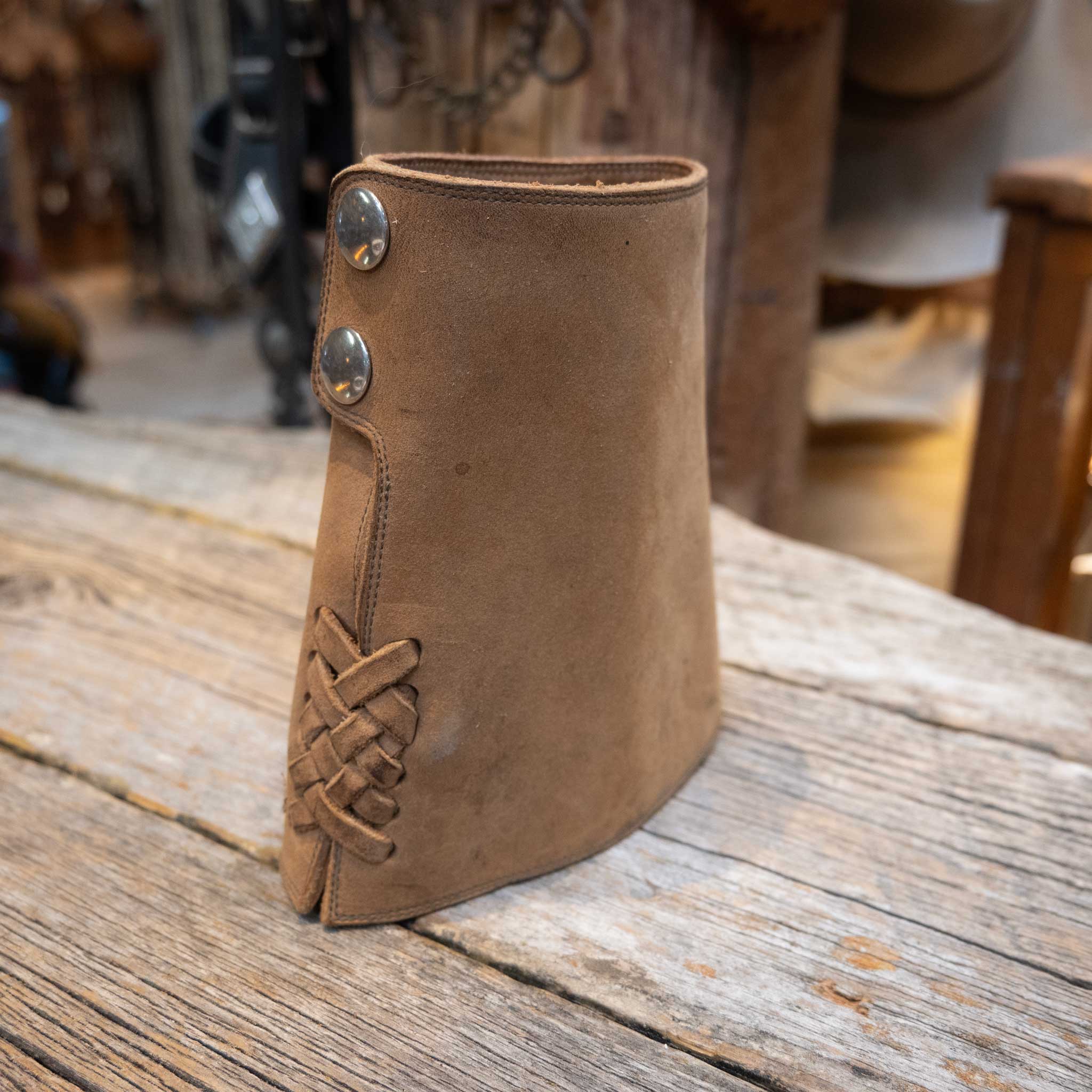 Single Roughout Cowboy Cuff - Image 2