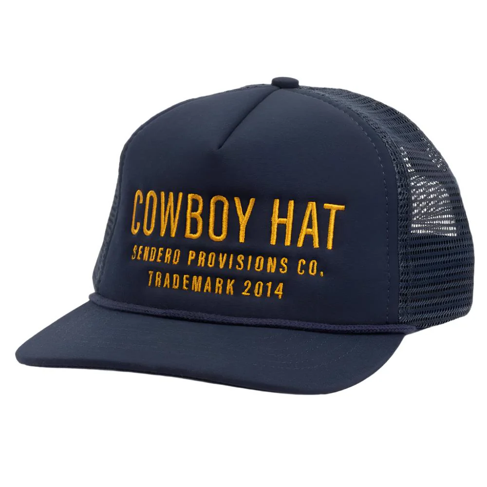 Sendero Provisions "Cowboy" Cap - Navy