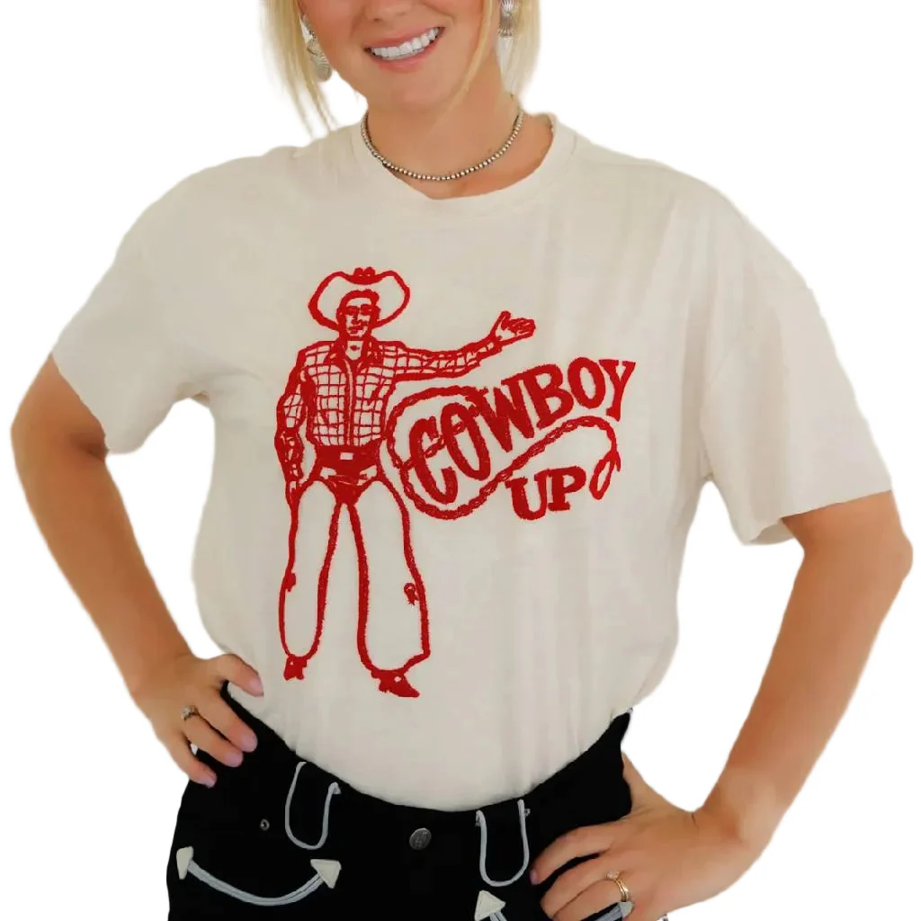 Howdy Hanny Cowboy Up Tee