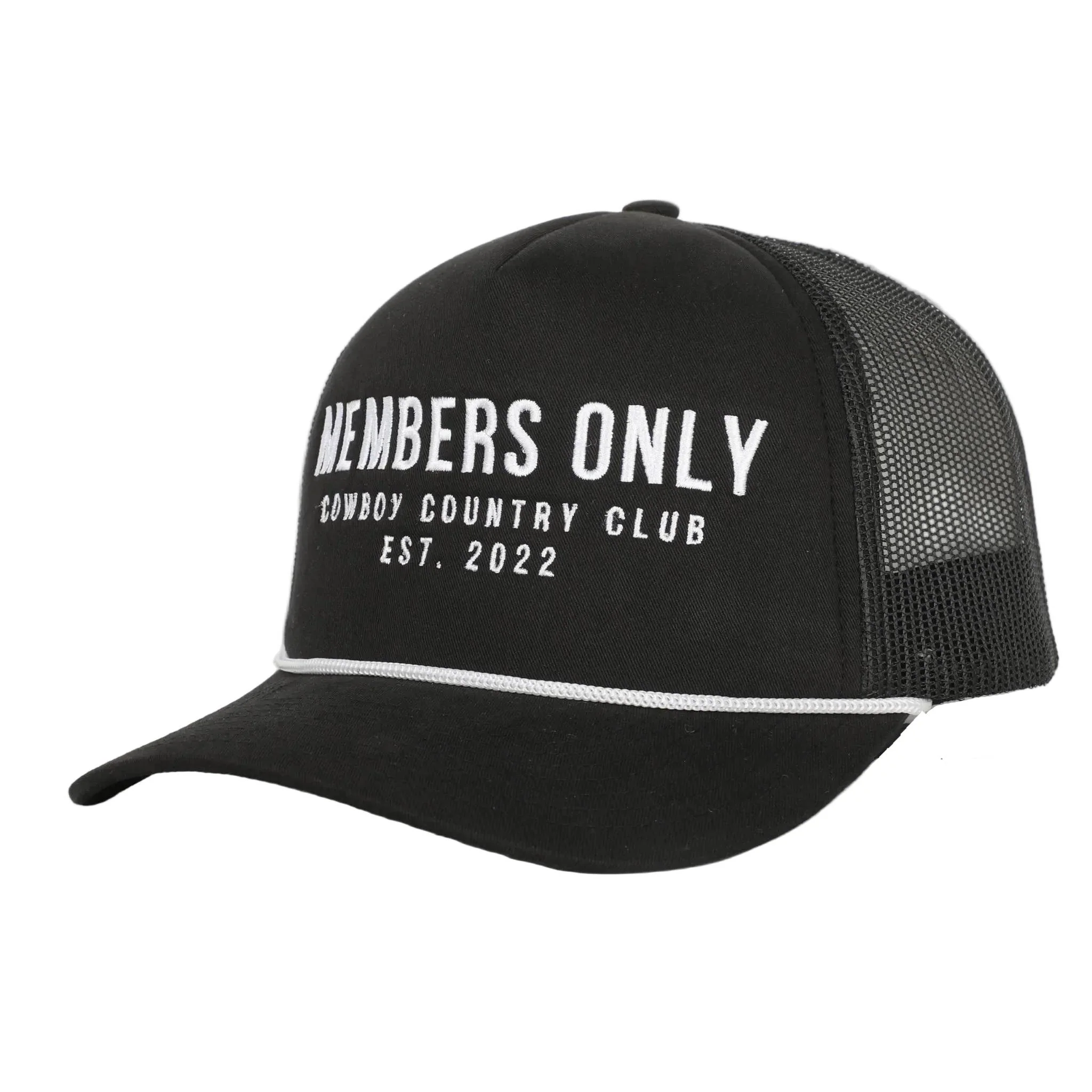 Cowboy Country Club Cowgirl Trucker Hat