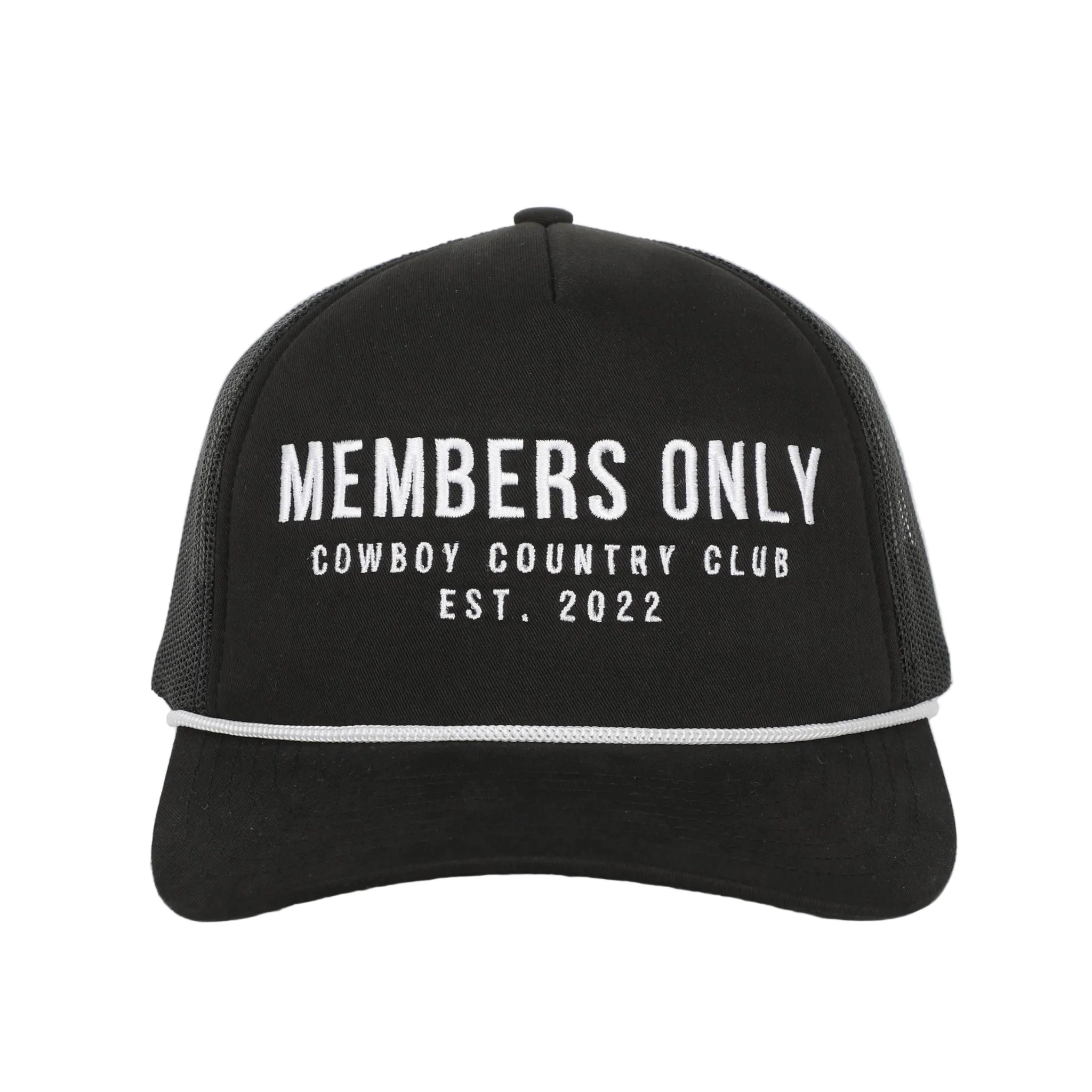 Cowboy Country Club Cowgirl Trucker Hat - Image 2