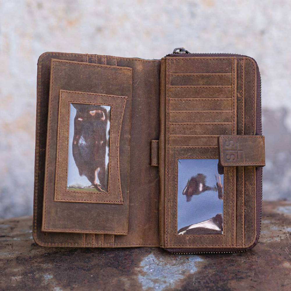 STS Ranchwear Cowhide Chelsea Wallet - Image 3