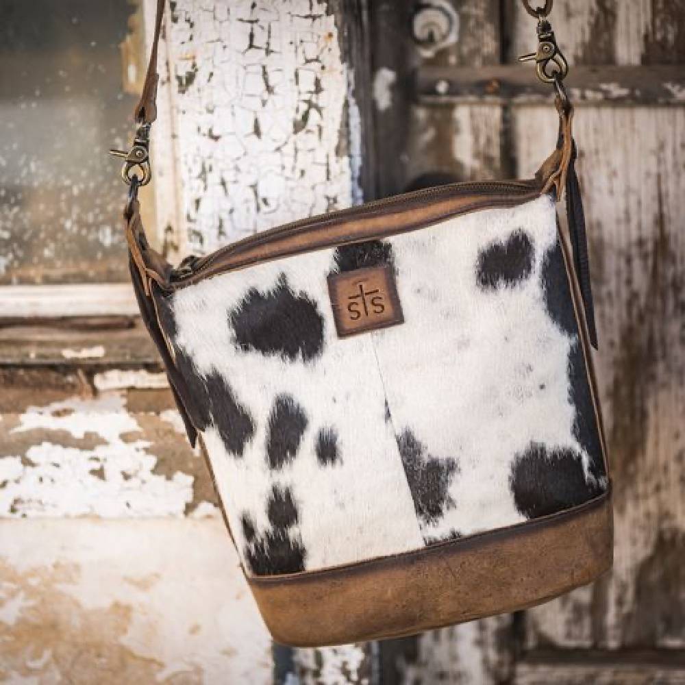 STS Ranchwear Cowhide Mail Bag - Image 3