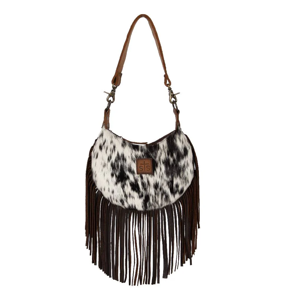 STS Ranchwear Cowhide Nellie Fringe Bag