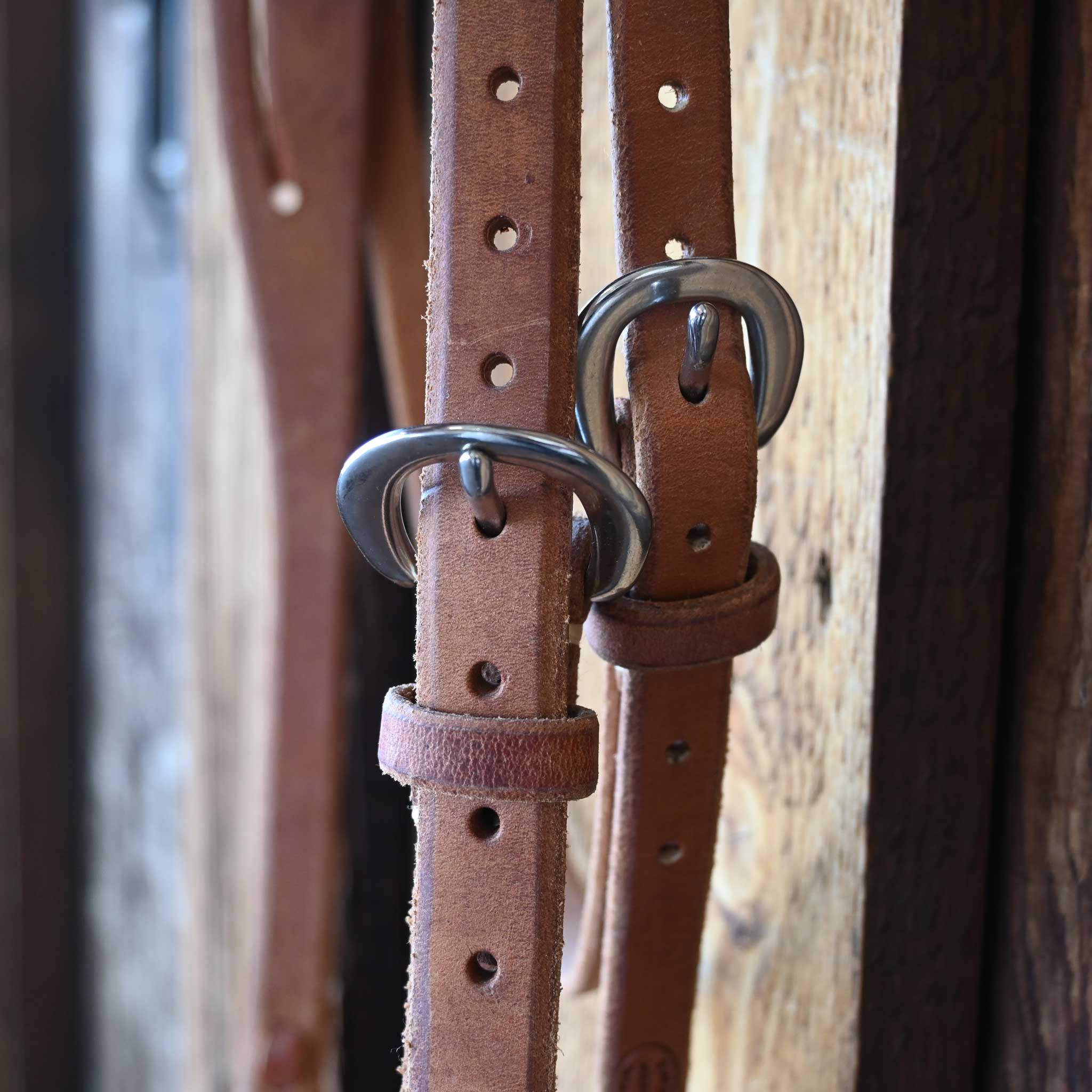 Craig Lewis Handmade Split Ear Headstall w/Throat Latch - Image 3