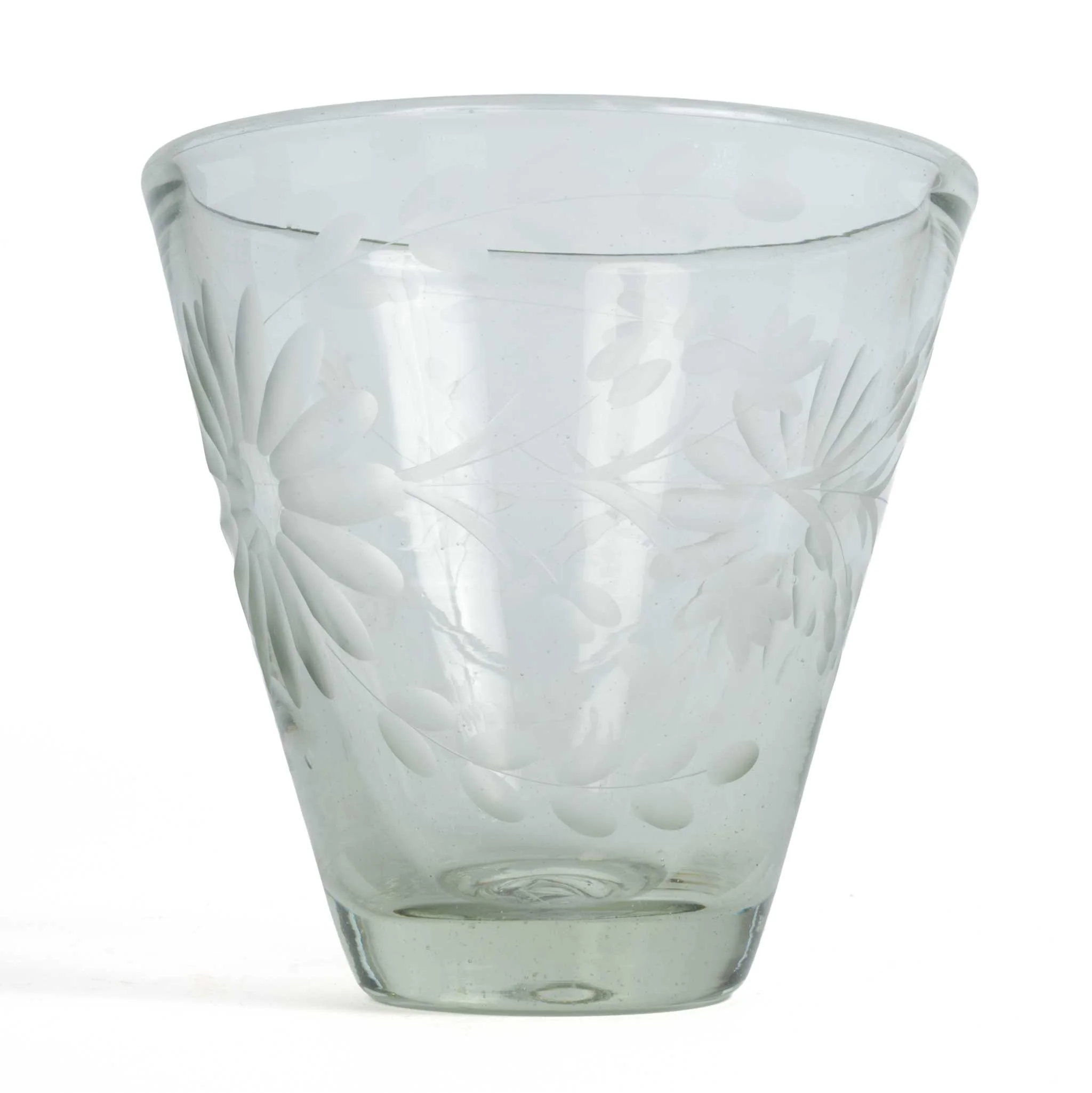 Crystal Italian Wine Glass - Sunflower
