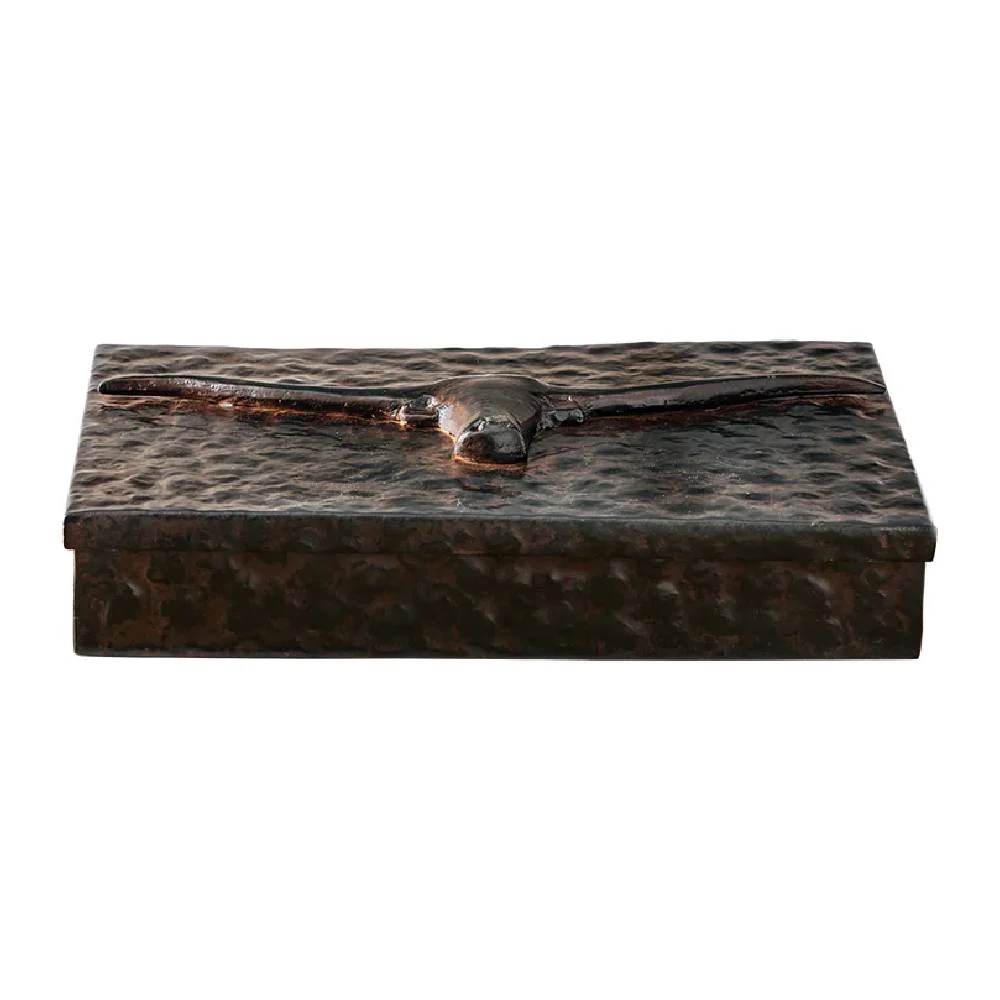 Jan Barboglio Cuerno Large Box w/Leather Insert - Image 2