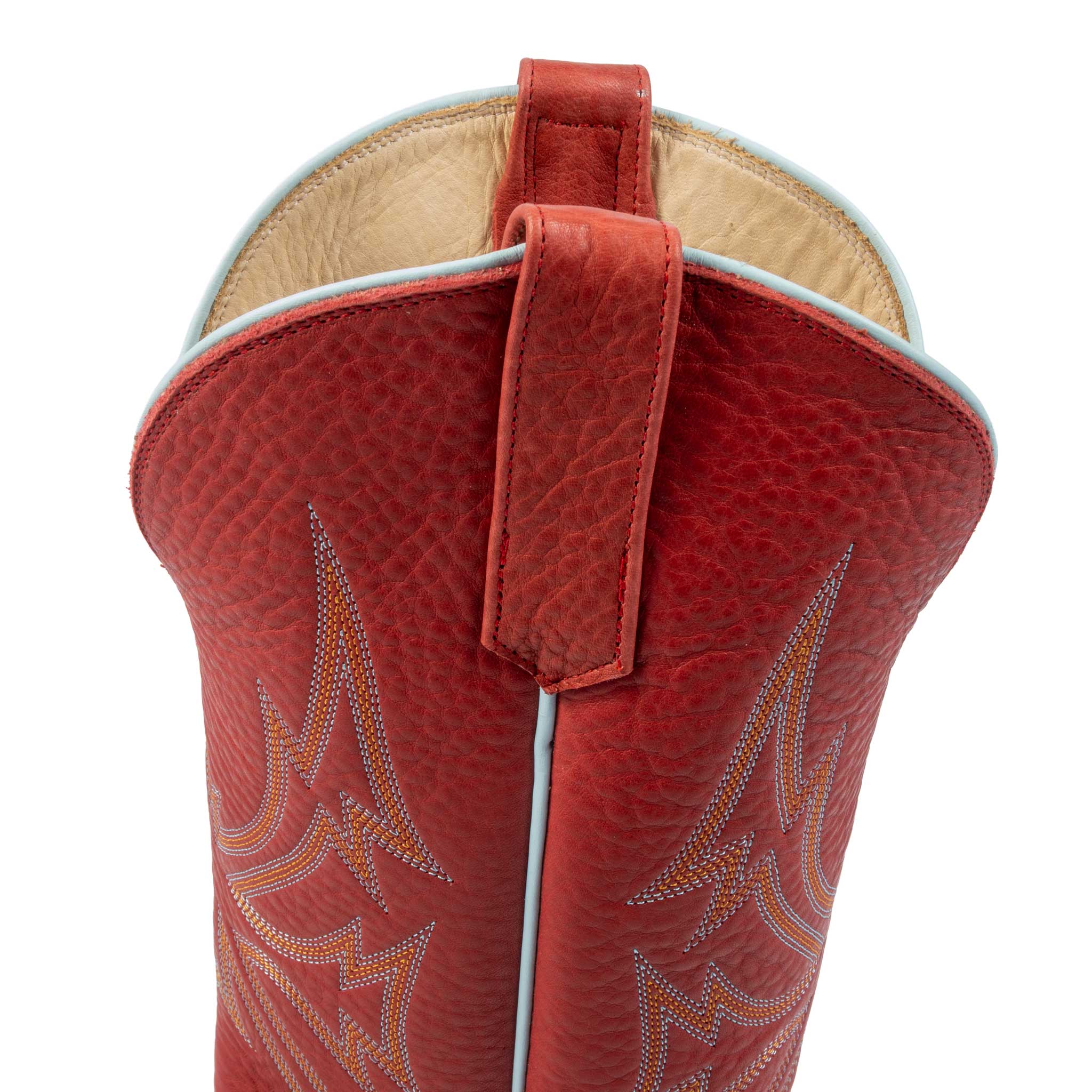 Rios of Mercedes Men's Cutter Toe Tan Crazyhorse Western Boot - Image 2