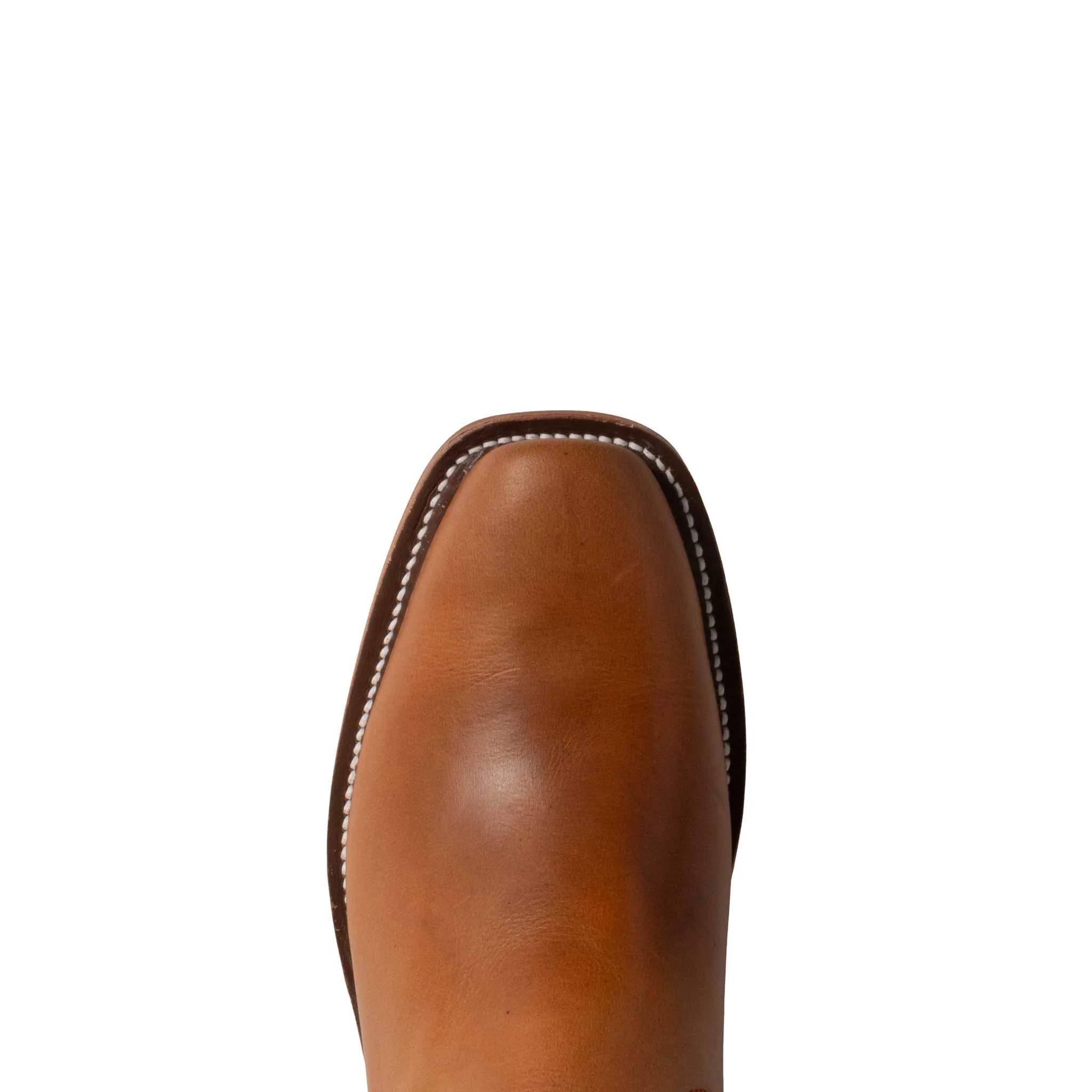 Rios of Mercedes Men's Cutter Toe Tan/Navy Waxy Western Boot - Image 2