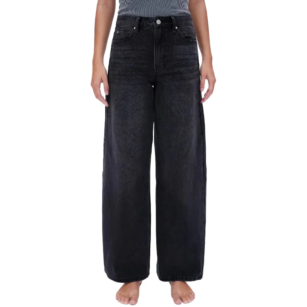 Bayeas Daisy High Rise Barrel Leg Jean
