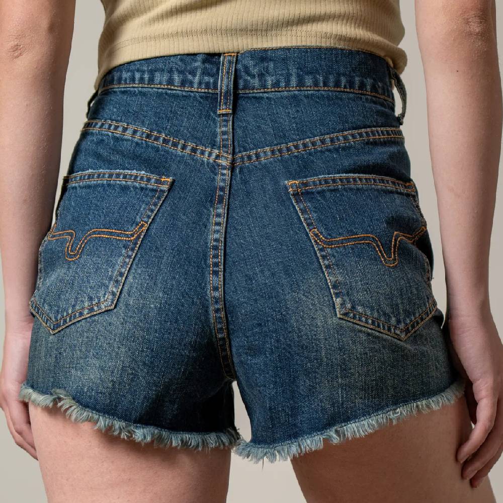 Kimes Ranch Women's Dark Wash Daisy Short - Image 2