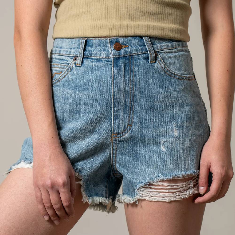 Kimes Ranch Women's Mid Wash Daisy Short