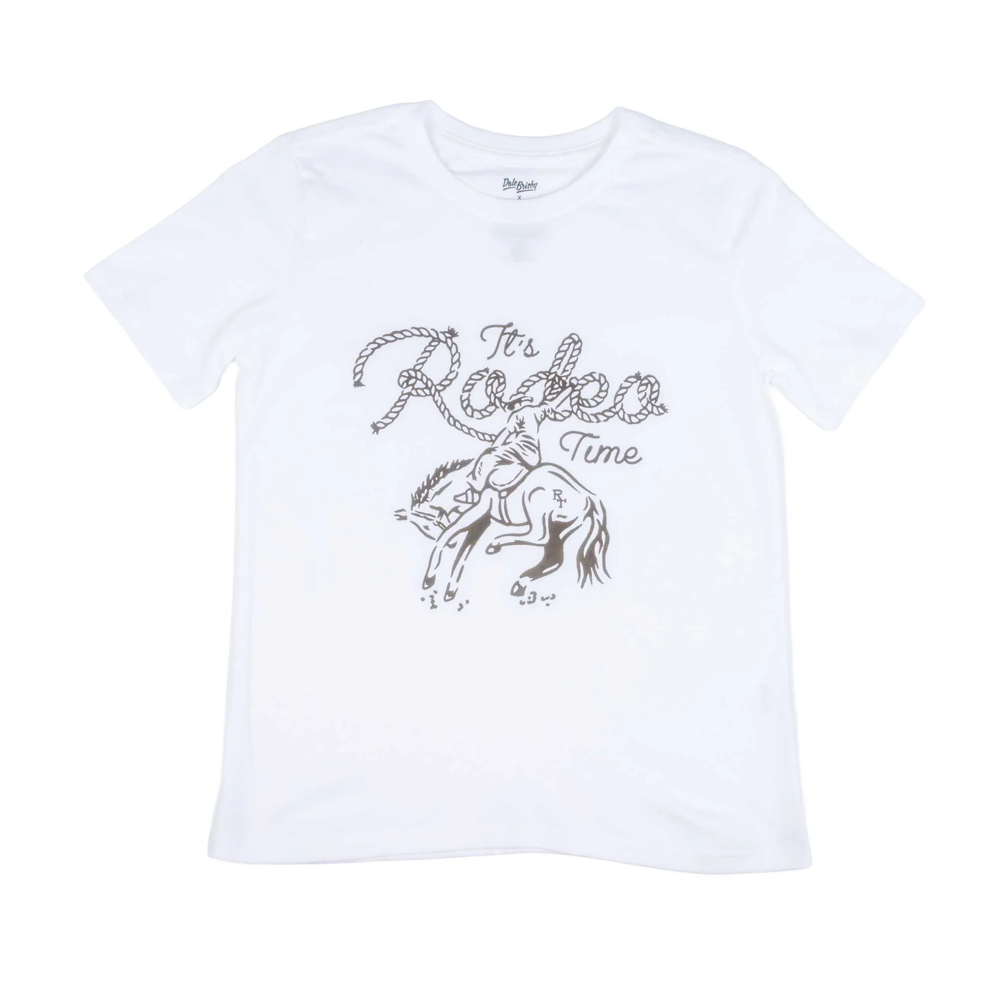 Rock & Roll Denim Boy's Dale Graphic White Tee