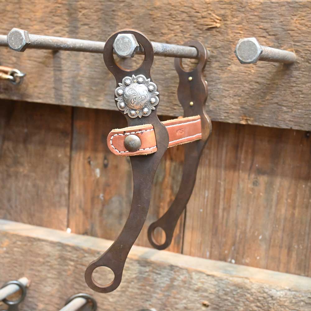 Dale Myers Leather Strap 10" Shank Bit