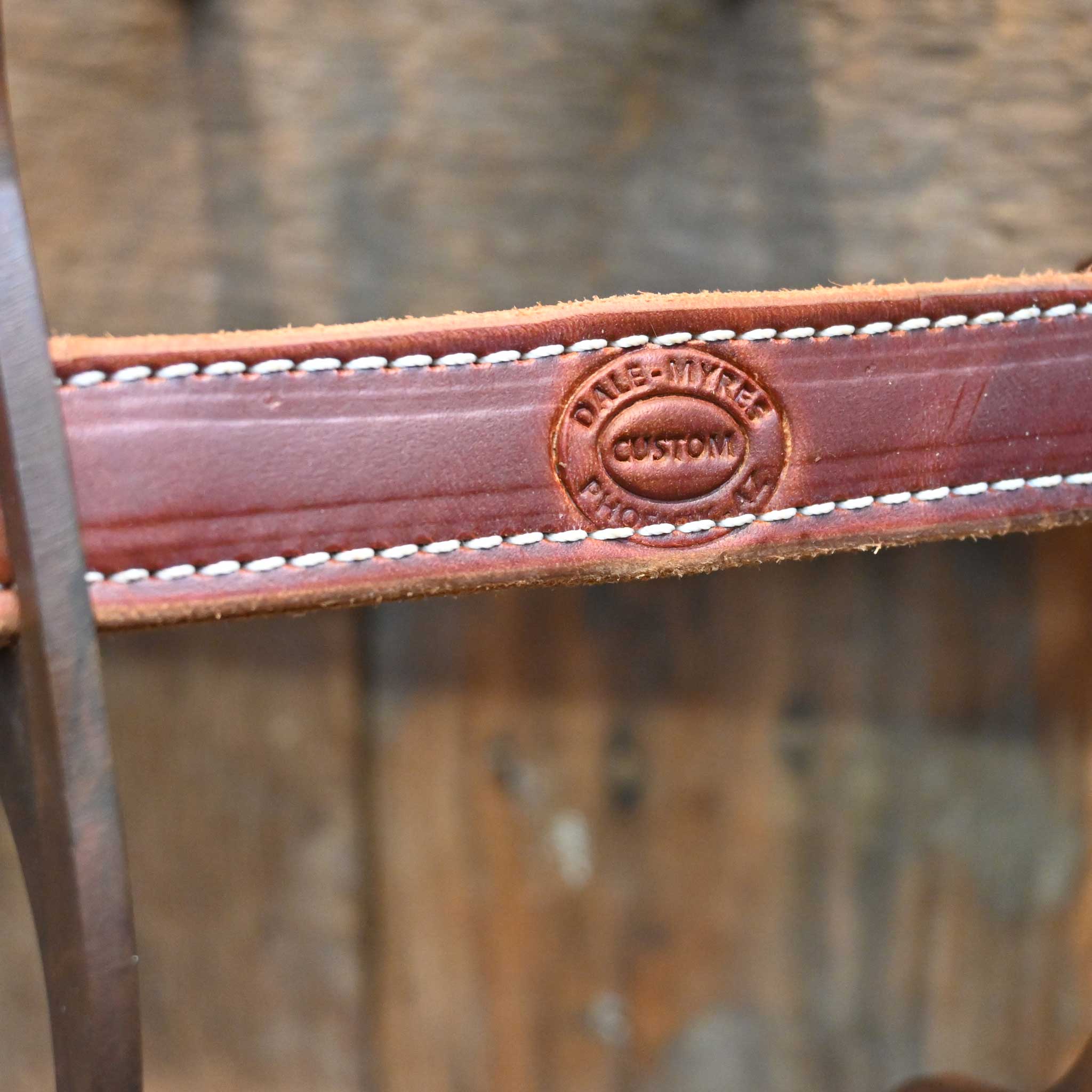 Dale Myres 1" Leather Mouth Bit - Image 2