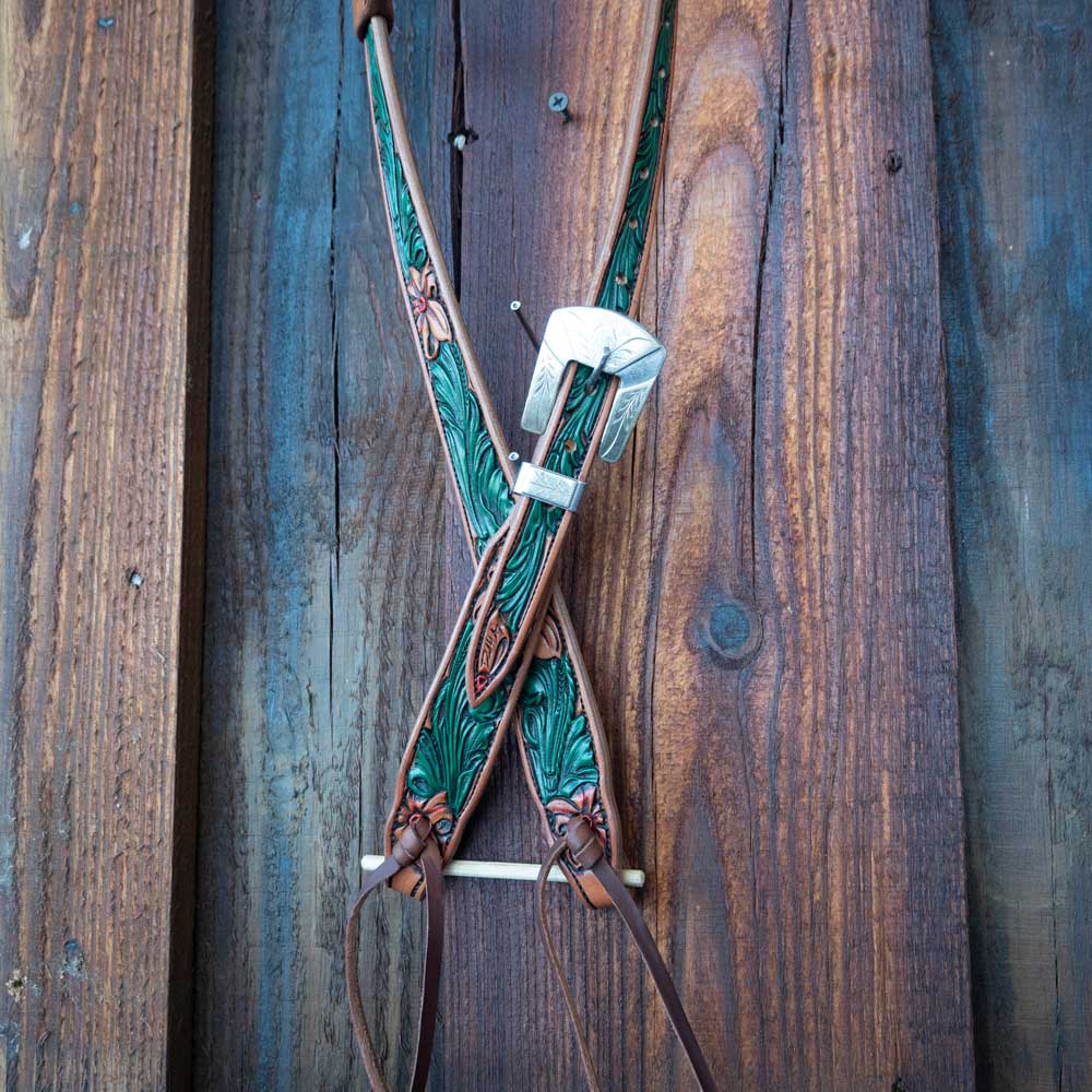 David Haslerig Single Ear Headstall Teskey's Buckle - Image 2