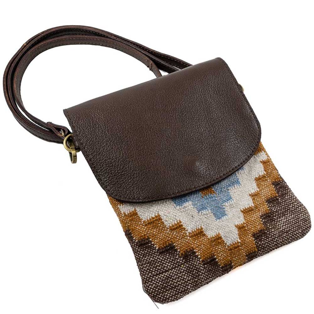 Scout Leather Co. Delilah Aztec Woven & Leather Crossbody - FINAL SALE - Image 2