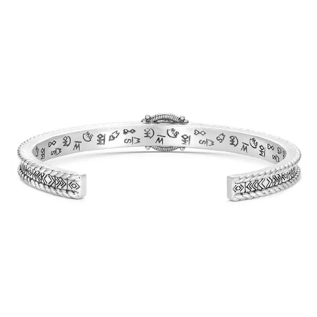 Montana Silversmiths Denim Nights Cuff Bracelet - Image 2