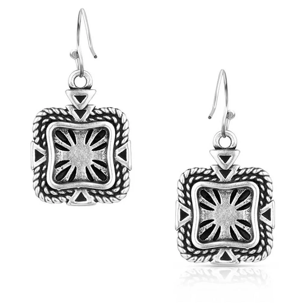 Montana Silversmith Desert Sage Turquoise Earrings - Image 2