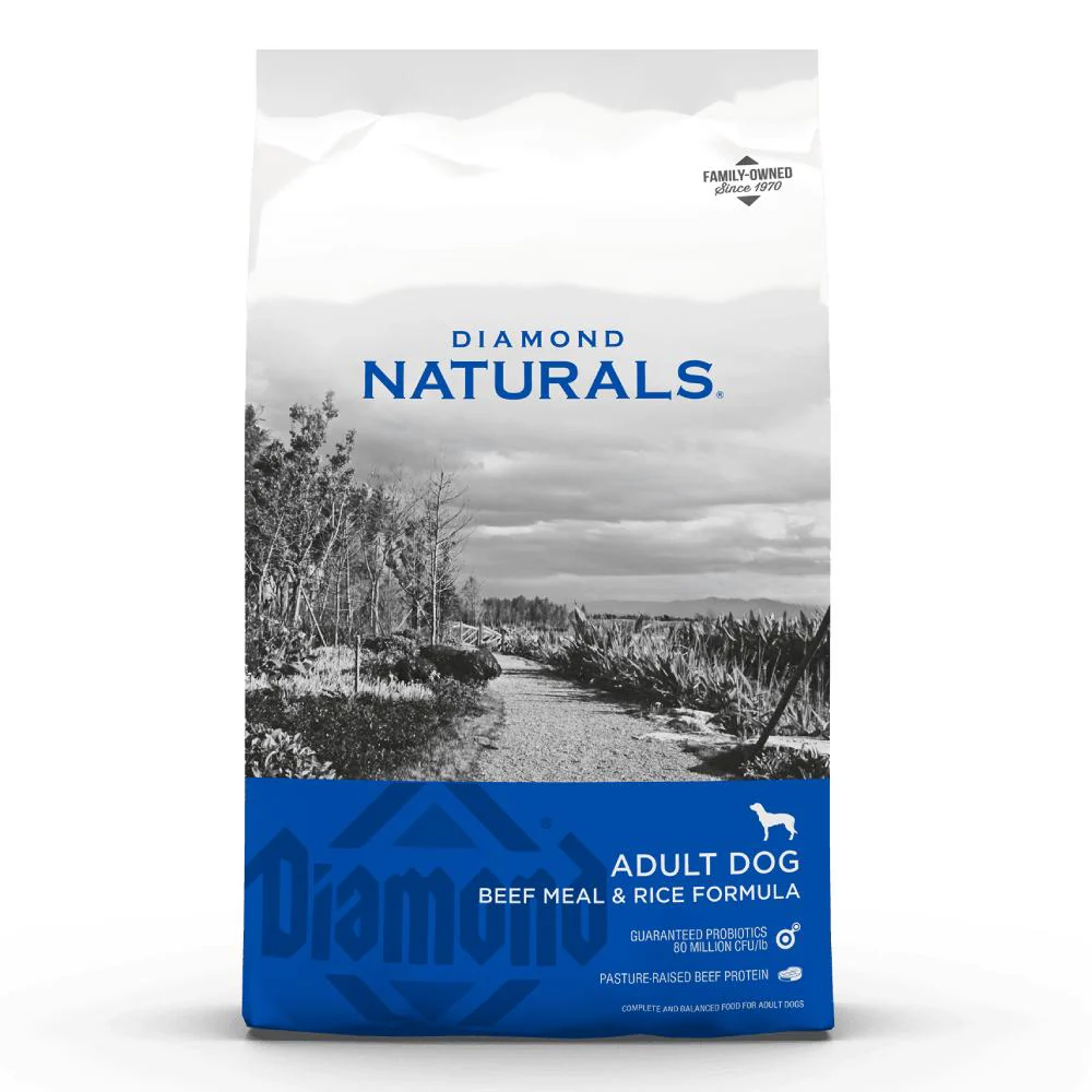 Diamond Naturals Beef Meal & Rice Formula Adult Dry Dog Food