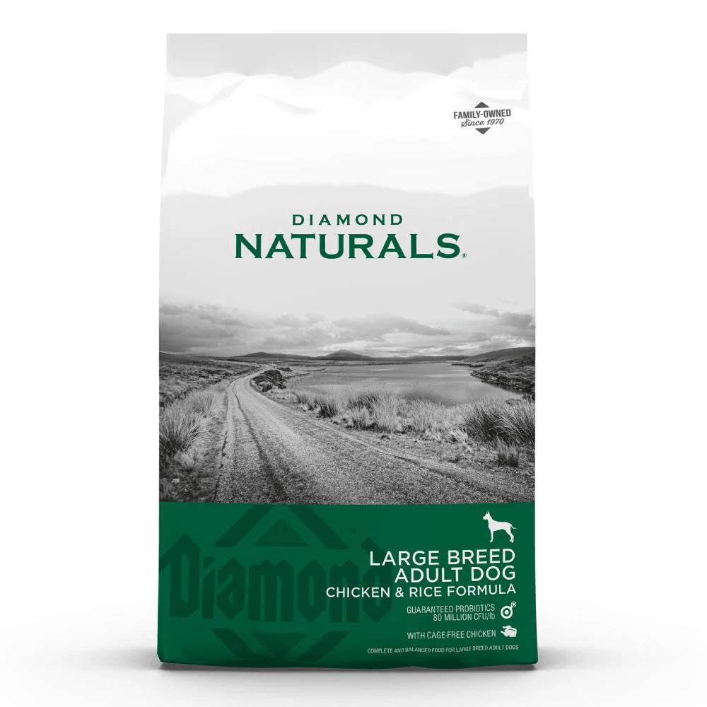 Diamond Naturals Large Breed Chicken & Rice Formula Adult Dry Dog Food