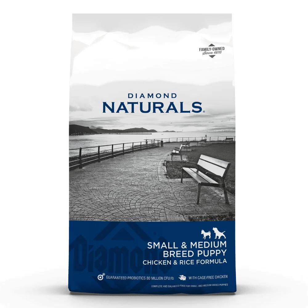 Diamond Naturals Small & Medium Breed Puppy Chicken & Rice Dog Food