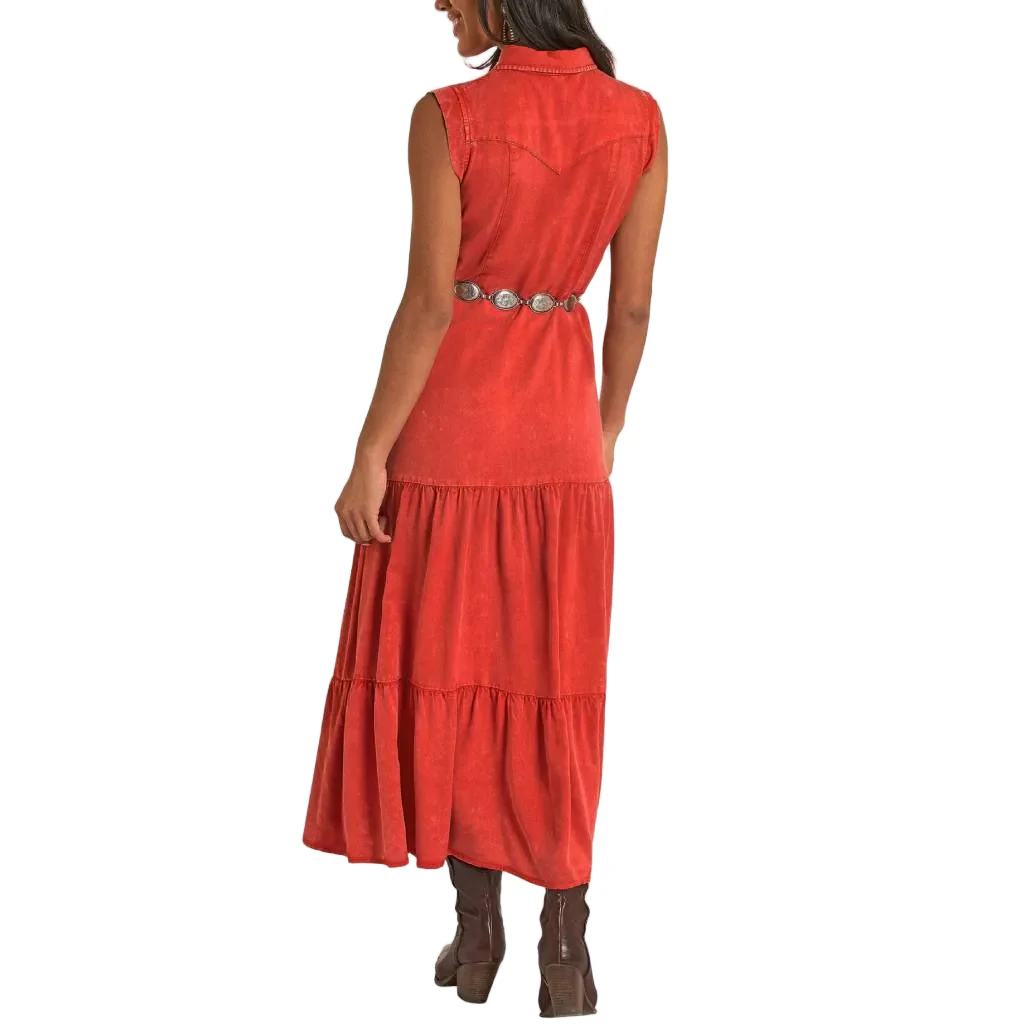 Panhandle Slim Women's Distressed Sleeveless Dress - Image 2
