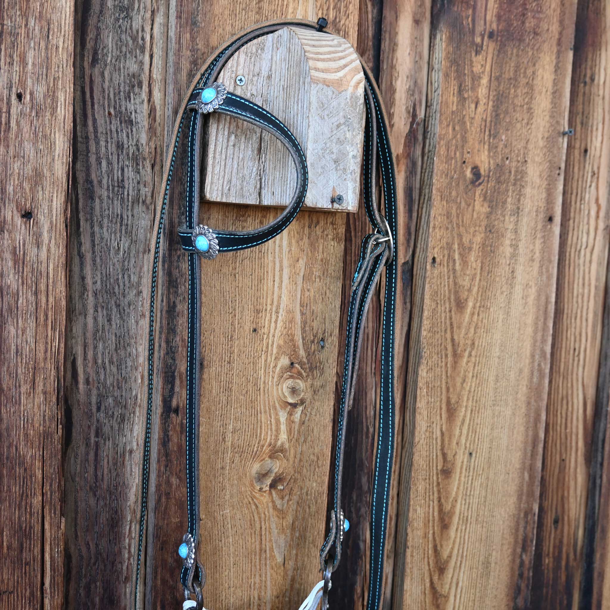 Dogbone Bridle Rig w/All New Leather - Image 3
